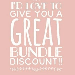 Bundle for your special price! No obligation